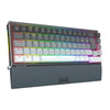 Teclado Mecânico Gamer Redragon Shaco Preto e Cinza RGB
