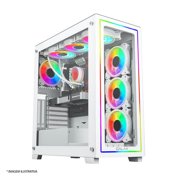 Gabinete Gamer Galax Omega White