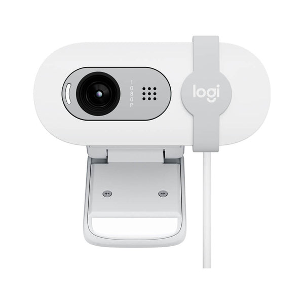 Webcam Logitech Brio Branca - 960-001615