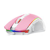 Mouse Redragon M910PW-RGB Ranger Bubblegum Rosa com Branco