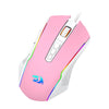 Mouse Redragon M910PW-RGB Ranger Bubblegum Rosa com Branco
