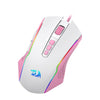 Mouse Redragon M910WP-RGB Ranger Lollipop Branco com Rosa