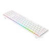 Teclado Mecânico Gamer Redragon K626 Ashe RGB Branco Brown Switch