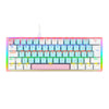 Teclado Mecânico Gamer Redragon K642 Akali Keycaps