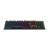 Teclado Mecânico Gamer Aryman RGB Preto V2 Switch Azul ABNT2