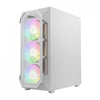 Gabinete gamer Gamdias ATX branco Aura GC1 Elite