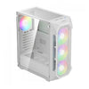 Gabinete gamer Gamdias ATX branco Aura GC1 Elite