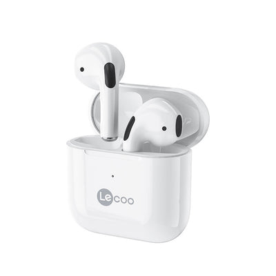 Fone de ouvido Bluetooth Lecoo EW310 branco
