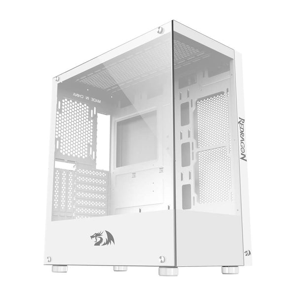 Gabinete gamer Redragon Reflect CA-601W branco