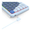 Teclado mecanico gamer Redragon K675 Vili Wired azul RGB switch m