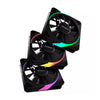 KIT COOLER 3 UNIDADES PCYES + CONTROLADORA PARA GABINETE  SANGUE