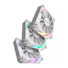 Kit Cooler 3 Unidades Pcyes + Controladora  ARGB Branco - K3ARGBH