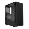 Gabinete gamer mid-tower Pcyes Bolter black Vulcan - GBBVPBR