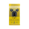 Fone de ouvido Bluetooth Bright Blacksound preto 0514
