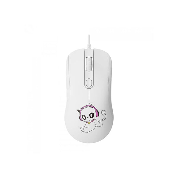 Mouse gamer Akko 7th Anniversary branco AG325C