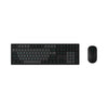 Kit teclado e mouse Akko preto