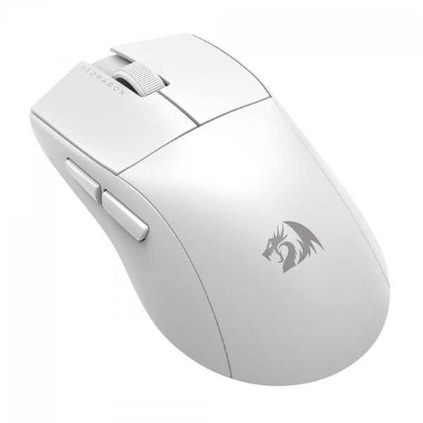 Mouse gamer Redragon M916W RGB King Pro branco