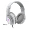 Fone de ouvido headset Redragon gamer Hylas H371W branco