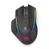 Mouse gamer Redragon M915 RGB Swain preto
