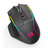 Mouse gamer Redragon M915 RGB Swain preto