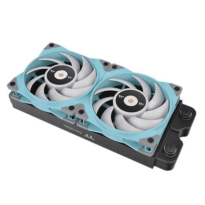 Cooler Thermaltake Toughfan 12 azul turquesa - CL-F117-PL12TQ-A
