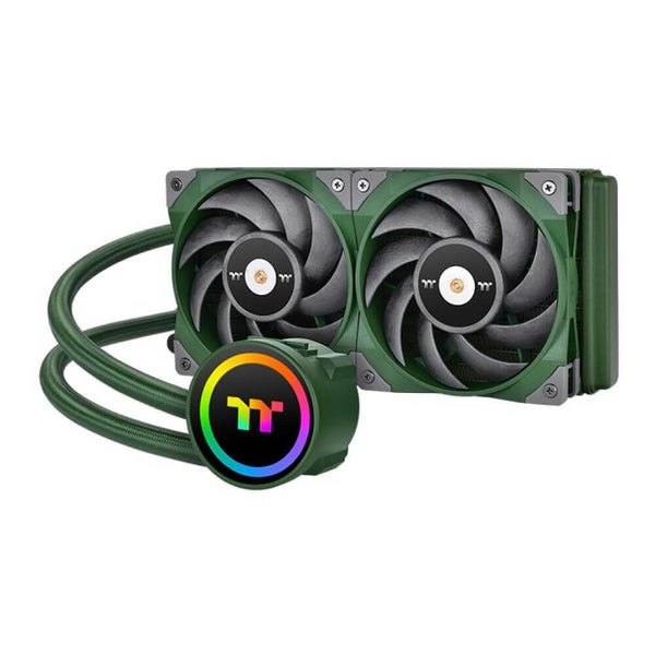 WATER COOLER THERMALTAKE RACING GREEN ARGB 240 SYNC