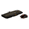 Kit teclado e mouse Thermaltake gamer Challenger Prime KB-CPC-MBB