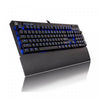 Teclado gamer Thermaltake TT Neptune Pro switch azul