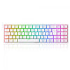 Teclado Mecânico Gamer Redragon K628 Pollux RGB Branco Switch