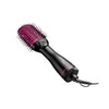 Escova secadora Taiff Easy oval preta e pink 220v