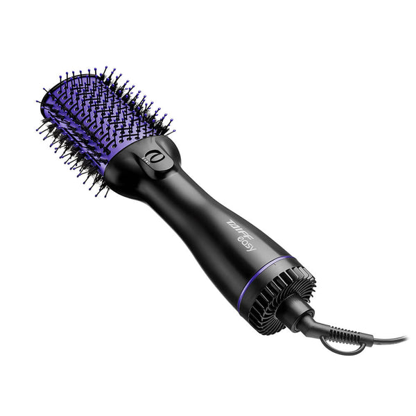 Escova Secadora Taiff Easy Oval 1200W, Preta/Lilás 127v