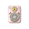 Caixa de som Divoom 5.0 Bluetooth 4,5W Beetles-FM rosa pink