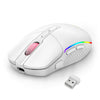 MOUSE GAMER REDRAGON M719 RGB INVANDER PRO BRANCO