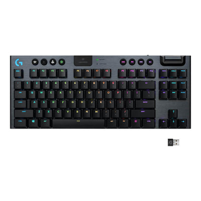 Teclado gamer Logitech mecanico G915 Carbon TLK - 920-009495