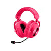 Fone de ouvido headset gamer Logitech G Pro X2 Lightspeed rosa ma