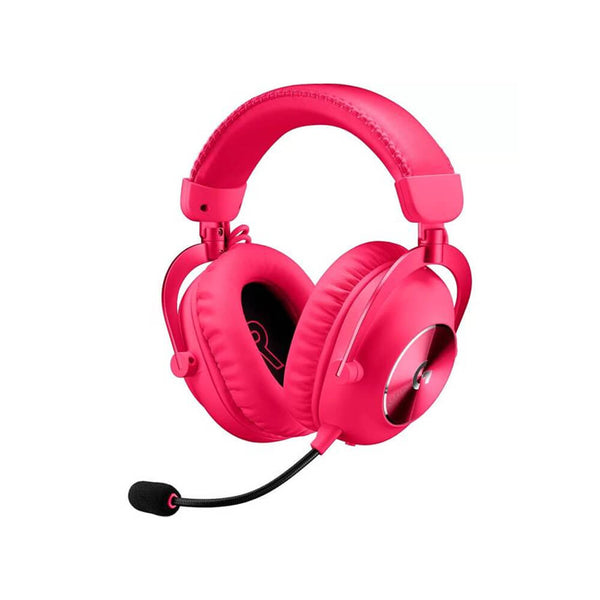 Fone de ouvido headset gamer Logitech G Pro X2 Lightspeed rosa ma