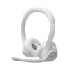 Headset gamer Logitech Zone 300 branco - 981-001416