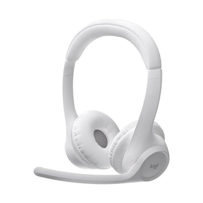 Headset gamer Logitech Zone 300 branco - 981-001416