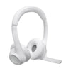 Headset gamer Logitech Zone 300 branco - 981-001416