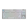Teclado gamer Logitech mecanico G915 branco TLK - 920-009660