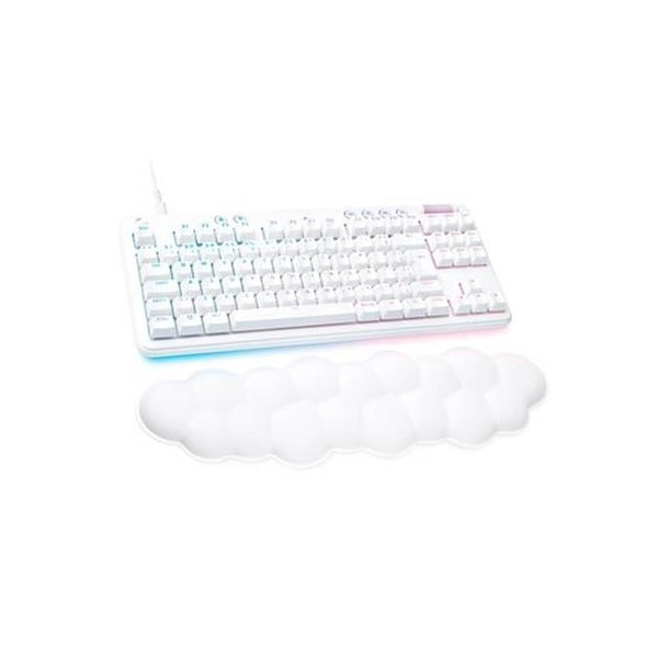 Teclado gamer Logitech mecanico tactile G713 branco - 920-010701