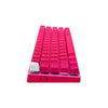 Teclado gamer Logitech mecânico PRO X TLK 60 rosa magenta