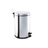 Lixeira Brinox 20L com pedal e balde linha Decorline inox