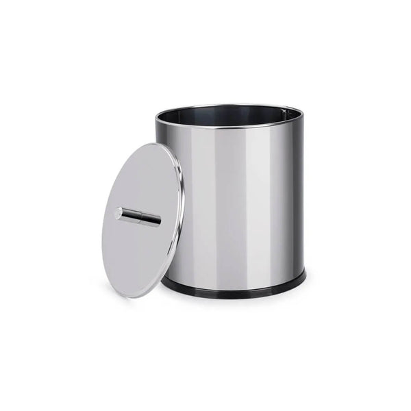 Lixeira Brinox 5,4L inox com tampa linha Decorline