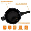 Panela de pressão Brinox com indução 5,4L preto  PTF - 4954/102