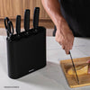 Conjunto de facas com cepo Brinox 6 peças Action - 2523/100