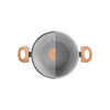 Jogo de panelas Brinox Life Easy 5 peças cinza - 4789/126
