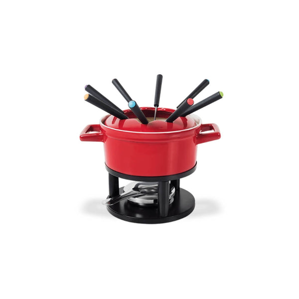 Conjunto para fondue Brinox  13 peças vermelho - 1256/118