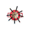 Conjunto para fondue Brinox  13 peças vermelho - 1256/118