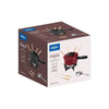 Conjunto para fondue Brinox 10 peças Borgonha vinho